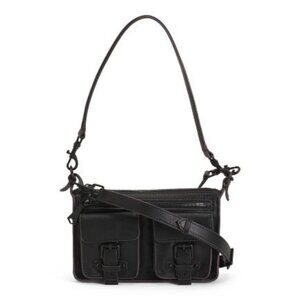 AIMEE Leather Saddle Up Mini Shoulder Bag